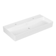 V&B Waschtisch Memento 2.0 100x47cm, gs, 2xHahnloch, o Ü, we alp C+