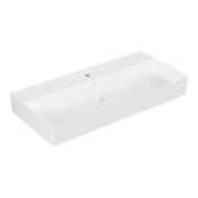 V&B Waschtisch Memento 2.0 100x47cm, gs, Hahnl., o. ÜL, st. wh. C+
