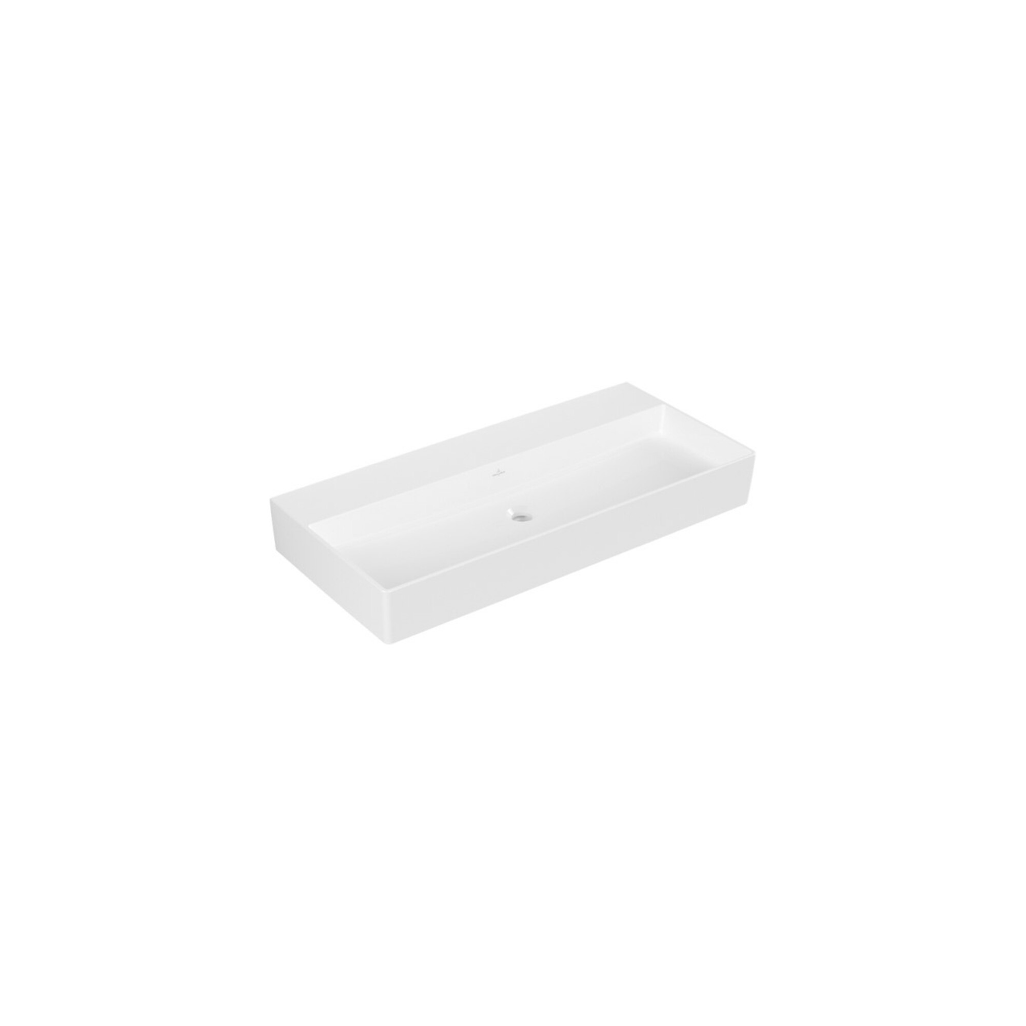 V&B Waschtisch Memento 2.0 100x47cm, o. Überlauf, weiß alpin C-plus ; Villeroy & Boch