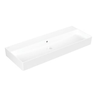V&B Waschtisch Memento 2.0 120x47cm, mit Überlauf, weiß alpin
