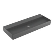 V&B Waschtisch Memento 2.0 120x47cm, ohne Überlauf, graphite C-plus