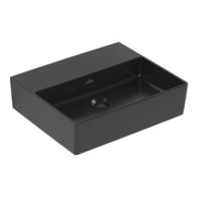 V&B Waschtisch Memento 2.0 50x42cm, geschli., o. ÜL, P black C-plus