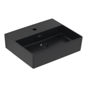 V&B Waschtisch Memento 2.0 50x42cm, Hahnl., o. ÜL, P black C-plus