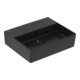 V&B Waschtisch Memento 2.0 50x42cm, mit Überlauf, pure black C-plus-1