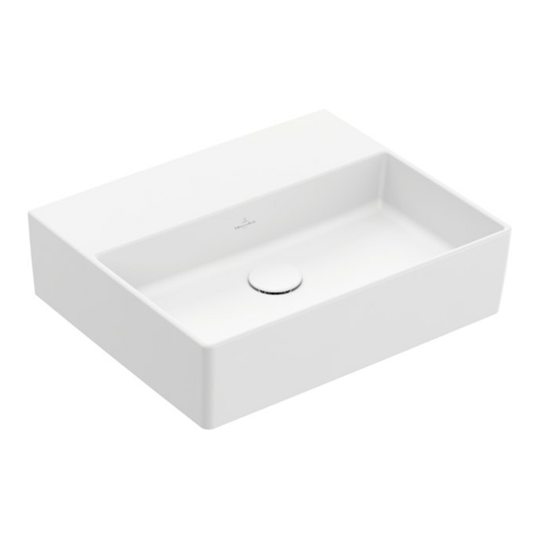 V&B Waschtisch Memento 2.0 50x42cm, o. Überlauf, stone white C-plus