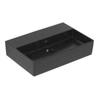 V&B Waschtisch Memento 2.0 60x42cm, geschli., o. ÜL, P black C-plus
