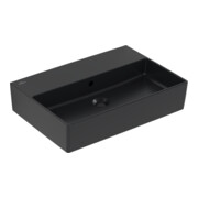 V&B Waschtisch Memento 2.0 60x42cm, mit Überlauf, pure black C-plus