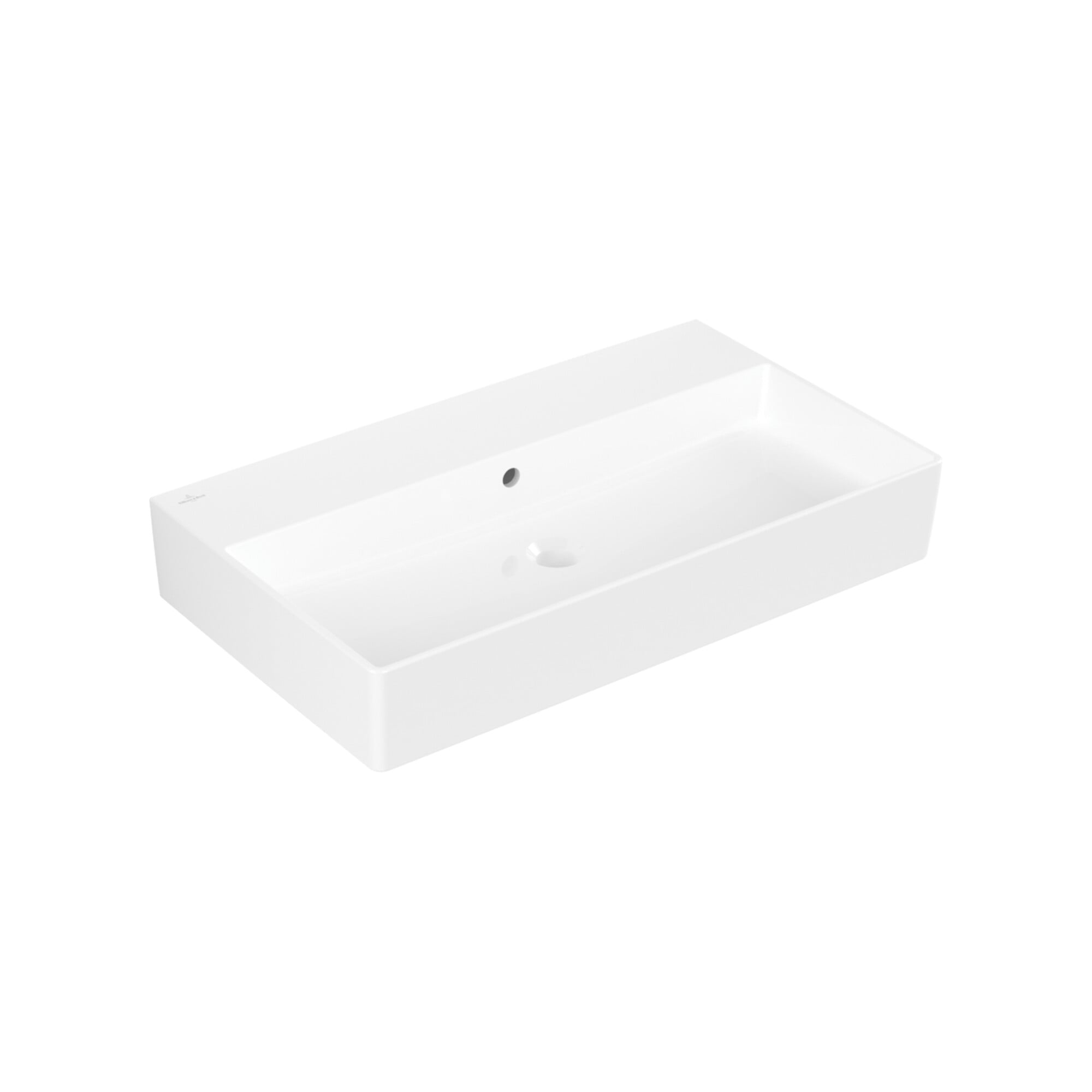 V&B Waschtisch Memento 2.0 80x47cm, geschli., m ÜL, we alpin C-plus ; Villeroy & Boch