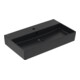 V&B Waschtisch Memento 2.0 80x47cm, Hahnl., m ÜL, pure black C-plus-1