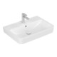 V&B Waschtisch O.NOVO 65x46cm, 1 HL, eckig, mit Überlauf, weiß-3