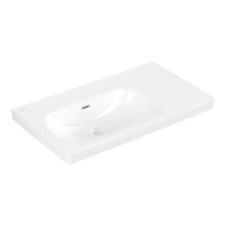 V&B Waschtisch Skyla 80 x 46cm weiß mit Überlauf