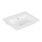 V&B Waschtisch VENTICELLO 60x50, m HL, m Ü, Unt. gs, st. wh. C+