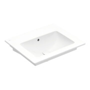 V&B Waschtisch VENTICELLO 60x50, ohne Hahnloch, mit Überlauf, weiß-3