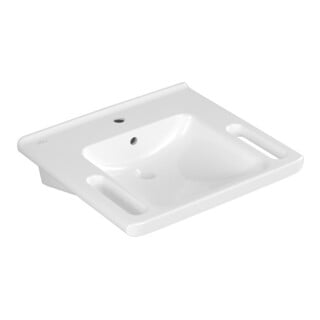 V&B Waschtisch Vicare 60x55cm, m Hahnl., m ÜL, we A-bac C-plus