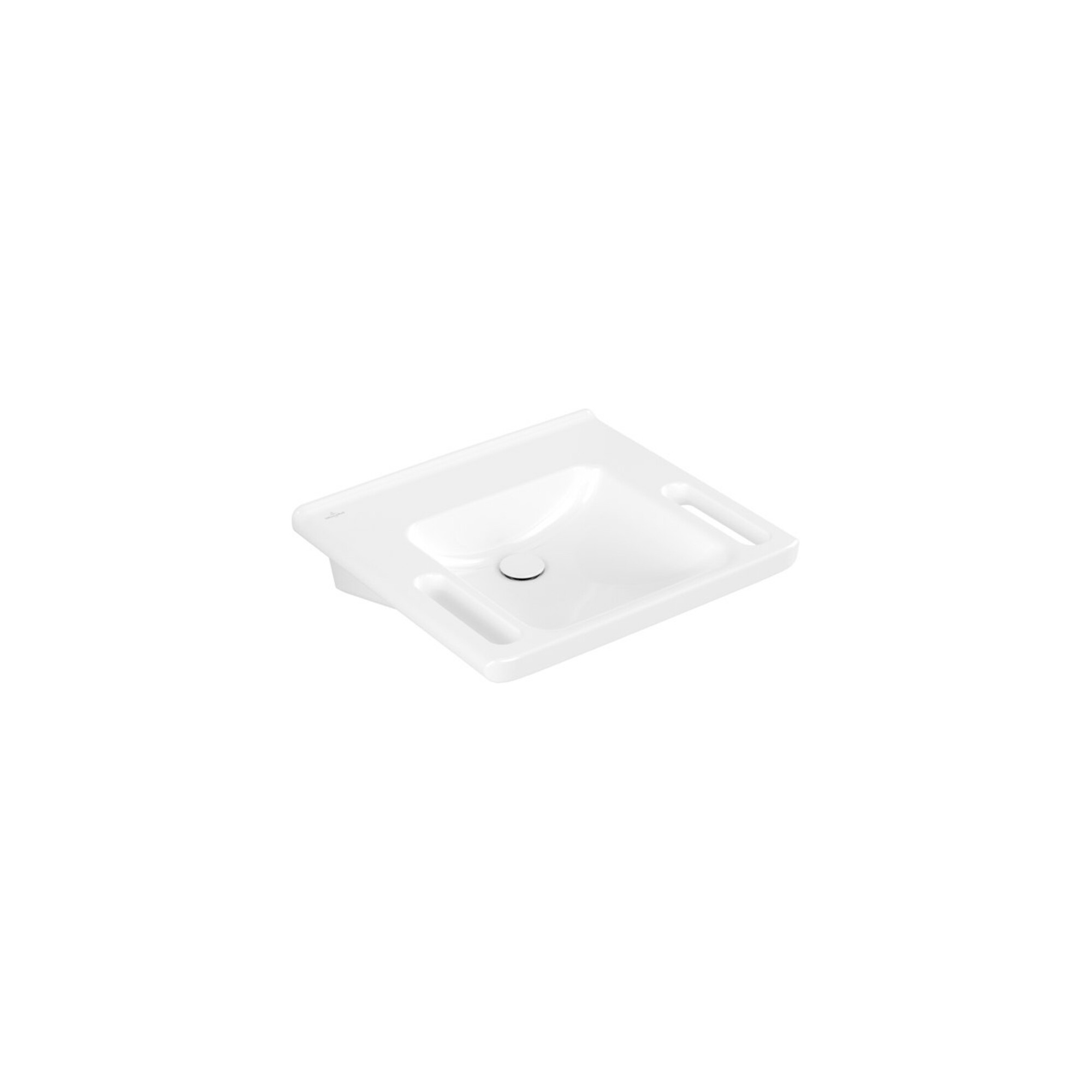 V&B Waschtisch Vicare 60x55cm, o. Hahnl., o. ÜL, we A-bac C+ ; Villeroy & Boch