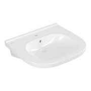 V&B Waschtisch VICARE 61x55cm, m HL, m ÜL, weiß AntiBac C-Plus