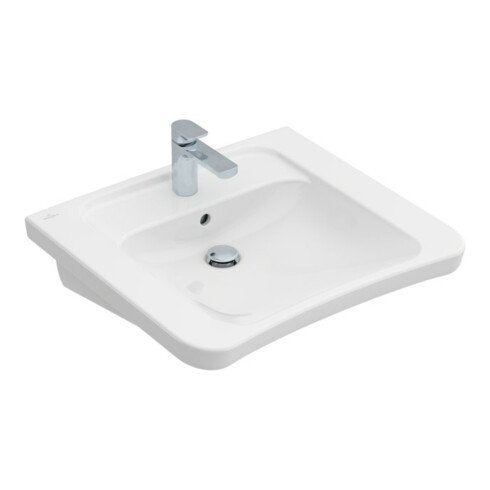 V&B Waschtisch VICARE 65x55cm, m. HL dg, m ÜL, we A-bac C+