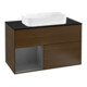 V&B Waschtischunterschrank Abdeckplatte bla m Finion 100x60,3cm, Reg li Anthrac. m, wal ven-1