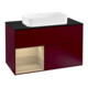 V&B Waschtischunterschrank Abdeckplatte bla m Finion 100x60,3cm, Reg li Oa Veneer, Peony Matt-1