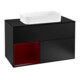 V&B Waschtischunterschrank Abdeckplatte bla m Finion 100x60,3cm, Reg li Peo, bla matt lacquer-1