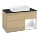 V&B Waschtischunterschrank Abdeckplatte bla m Finion 100x60,3cm, Reg re glo wh. Lac, Oa ven-1