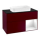 V&B Waschtischunterschrank Abdeckplatte bla m Finion 100x60,3cm, Reg re glo wh. Lac, Peo Matt-1