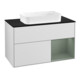 V&B Waschtischunterschrank Abdeckplatte bla m Finion 100x60,3cm, Reg re Oli. m Lac, wh. m Lac-1