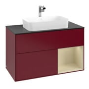 V&B Waschtischunterschrank Abdeckplatte bla m Finion 100x60,3cm, Reg re si Gr m Lac, Peo Matt-3