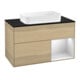 V&B Waschtischunterschrank Abdeckplatte bla m Finion 100x60,3cm, Reg re wh. m Lac, Oak Veneer-1