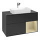 V&B Waschtischunterschrank Abdeckplatte bla m Finion 100x60,3cm, Rg re si Gr m Lac, bla m Lac-1