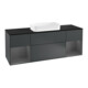 V&B Waschtischunterschrank Abdeckplatte bla m Finion 160x60, Reg Anthrac. m Lac, md bl. m Lac-1