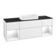 V&B Waschtischunterschrank Abdeckplatte bla m Finion 160x60cm, Reg glo wh. Lac, glo wh. Lac-1