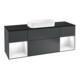 V&B Waschtischunterschrank Abdeckplatte bla m Finion 160x60cm, Reg glo wh. Lac, md bl. m Lac-1