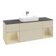 V&B Waschtischunterschrank Abdeckplatte bla m Finion 160x60cm, Reg si Gr m Lac, si Gr m Lac-3