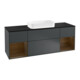 V&B Waschtischunterschrank Abdeckplatte bla m Finion 160x60cm, Reg wal ven, md bl. m Lacquer-1
