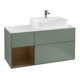V&B Waschtischunterschrank Abdeckplatte Gl. wh. m Finion 120cm, Reg li wal ven, Oli. Matt Lacquer-1