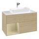 V&B Waschtischunterschrank Abdeckplatte wh. m Finion 100x60,3cm, Reg li si Gr m Lac, Oa ven-1