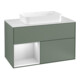 V&B Waschtischunterschrank Abdeckplatte wh. m Finion 100x60,3cm, Reg li wh. m Lac, Oli. m Lac-1