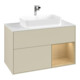 V&B Waschtischunterschrank Abdeckplatte wh. m Finion 100x60,3cm, Reg re Oa ven, si Gr m Lac-1