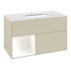 V&B Waschtischunterschrank Abdeckplatte wh. m Finion 100x60,3cm, Rg li wh. m Lac, si Gr m Lac-1