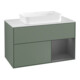 V&B Waschtischunterschrank Abdeckplatte wh. m Finion 100x60,3cm, Rg re Anthrac. m, Oli. m Lac-1