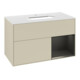 V&B Waschtischunterschrank Abdeckplatte wh. m Finion 100x60,3cm, Rg re bla m Lac, si Gr m Lac-1