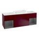 V&B Waschtischunterschrank Abdeckplatte wh. m Finion 160x60cm, Reg Anthrac. m Lac, Peony Matt-1