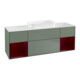 V&B Waschtischunterschrank Abdeckplatte wh. m Finion 160x60cm, Reg Peo m Lac, Oli. m Lacquer-1