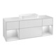 V&B Waschtischunterschrank Abdeckplatte wh. m Finion 160x60cm, Reg wh. m Lac, wh. m lacquer-1