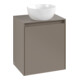 V&B Waschtischunterschrank Anschl Scharn. li Collaro 50x54,8x38cm, WT mittig, glossy white-1