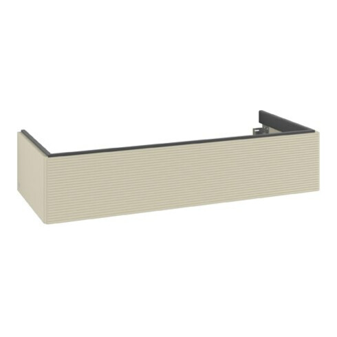 V&B Waschtischunterschrank Antao 118,8x25,6x49,3cm, m Front, si Gr m Lac