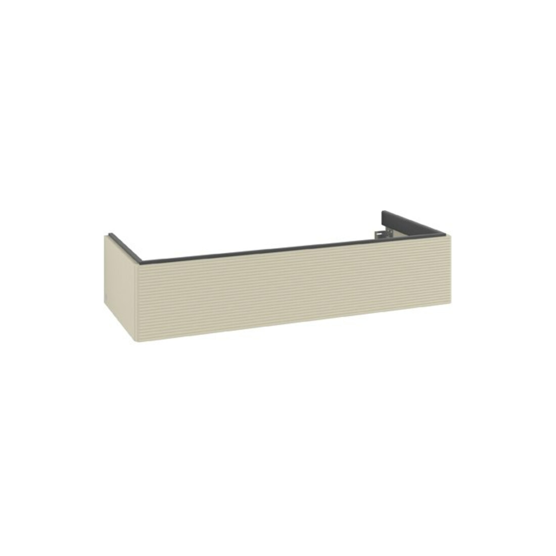 V&B Waschtischunterschrank Antao 118,8x25,6x49,3cm, m Front, si Gr m Lac