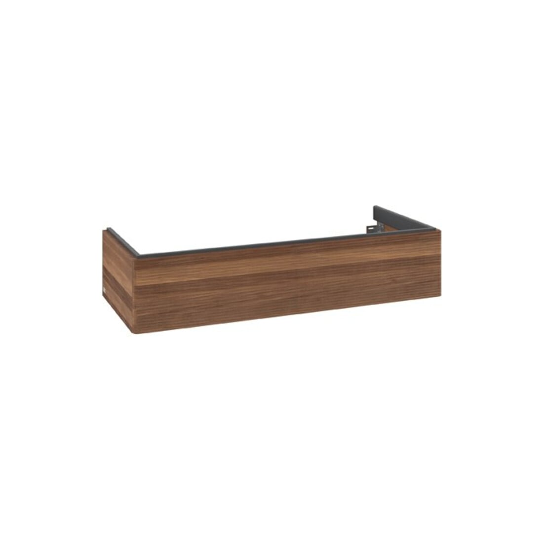 V&B Waschtischunterschrank Antao 118,8x25,6x49,3cm, m Front, warm walnut