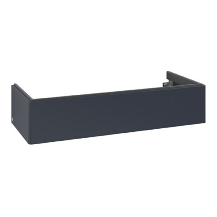 V&B Waschtischunterschrank Antao 118,8x25,6x49,3cm, o Front, md bl. m Lac